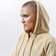 Női pulóver ADIDAS PULÓVER KAPUCNIS CROP FZ HOOD h18826 szín: khaki