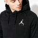 Férfi pulóver JORDAN PULÓVER JUMPMAN FLEECE PO 940108-010 szín: fekete