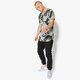 Férfi póló NIKE PÓLÓ LS M NSW TOP AOP CURVED HEM ah7017063 szín: szürke