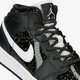 Gyerek sportcipők AIR JORDAN 1 MID SE av5174-001 szín: fekete
