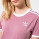 Női póló ADIDAS PÓLÓ 3 STRIPES TEE hb9485 szín: rózsaszín
