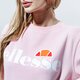 Női pulóver ELLESSE PULÓVER AGATA LPINK SWEATSHIRT sgs03238808 szín: rózsaszín