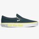 Férfi slip-onok VANS CLASSIC SLIP-ON  vn0a4u38wna1 szín: kék