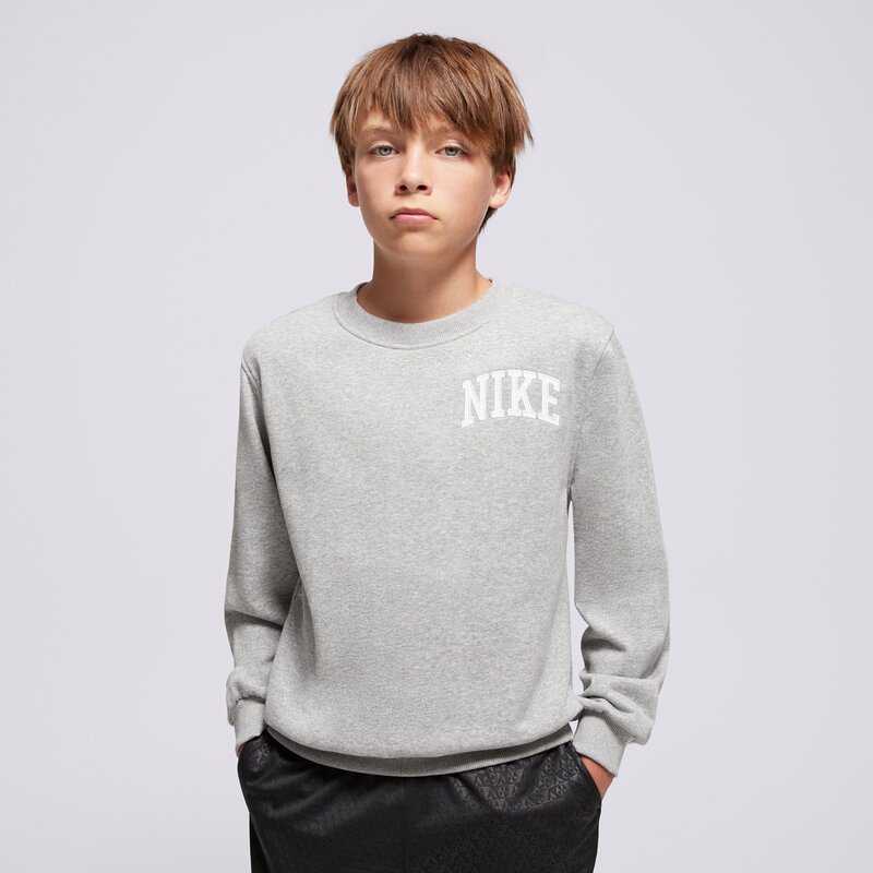 NIKE PULÓVER K NSW CLUB FT CREW LBR MC BOY