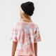 Gyerek póló JORDAN PÓLÓ JORDAN GIRL TIE DYE BOXY TEE GIRL 45a764-n0q szín: narancssárga
