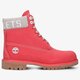 Férfi téli cipők TIMBERLAND PREMIUM 6 INCH BOOT NBA HOUSTON ROCKETS tb0a249el611 szín: piros