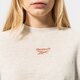 Női pulóver REEBOK PULÓVER CL PF SMALL LOGO CREW h49262 szín: fehér