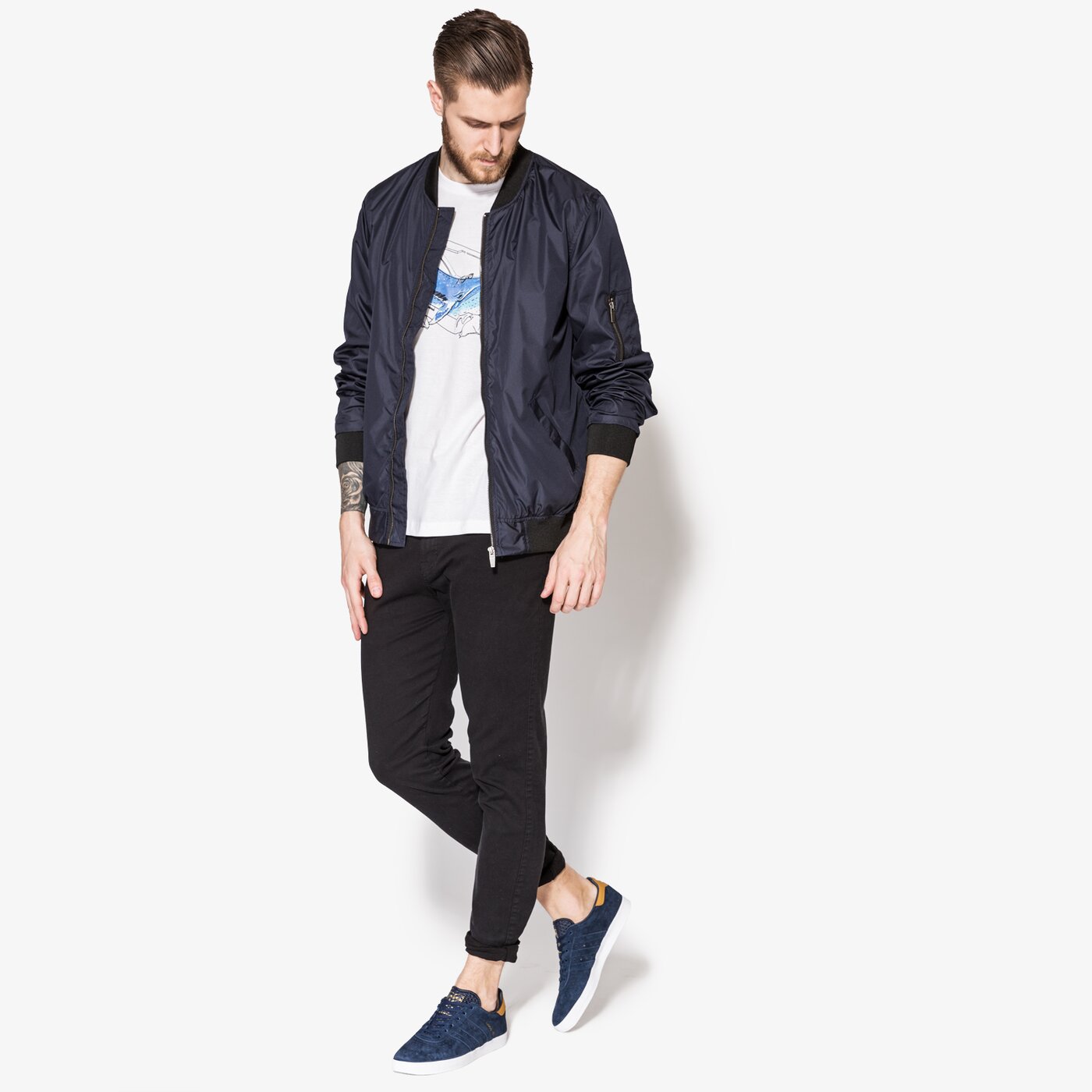 Férfi póló CONFRONT PÓLÓ SS WHALE cf17tsm42001 szín: fehér