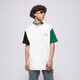 Férfi póló VANS PÓLÓ COLORBLOCK VARSITY SS TEE WHITE vn0007v8wht1 szín: fehér