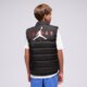 JORDAN UJJATLAN PULÓVER JDB PUFFER FILLED VEST BOY 95d532-023 szín: fekete