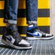 Férfi sportcipők AIR JORDAN 1 MID  554724-140 szín: fehér