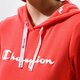 Női pulóver CHAMPION PULÓVER KAPUCNIS HOODED SWEATSHIRT 112580ps004 szín: korall