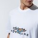 Férfi póló ADIDAS PÓLÓ ADV GRAPHIC TEE gd5609 szín: fehér