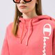 Női pulóver CHAMPION PULÓVER KAPUCNIS HOODED SWEATSHIRT 115389ps171 szín: rózsaszín