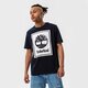 Férfi póló TIMBERLAND PÓLÓ YC SS STACK LOGO TEE tb0a2aj1u101 szín: sötétkék