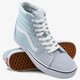 Női tornacipők VANS UA SK8-HI  va38geq6k szín: kék
