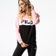 Női pulóver FILA PULÓVER LEAH CREW SWEAT 687043a209 szín: rózsaszín