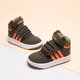 Gyerek téli cipők ADIDAS HOOPS MID 3.0 FUR AC I  gw4480 szín: khaki