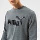 Férfi pulóver PUMA PULÓVER ESS BIG LOGO CREW FL - MEDIUM GRAY HEATHER 58667803 szín: szürke
