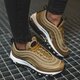 Gyerek sportcipők NIKE AIR MAX 97 QS (GS) 918890-700 szín: arany