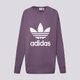 Női pulóver ADIDAS PULÓVER TRF CREW il7039 szín: lila