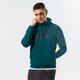 Férfi pulóver PUMA PULÓVER KAPUCNIS ESS BIG LOGO HOODIE FL (S) 586687 20 szín: zöld