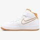 Férfi sportcipők NIKE AIR FORCE 1 MID '07 LTHR aq8650-101 