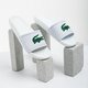 Női papucsok és szandálok LACOSTE CROCO SLIDE 119 3 CFA 737cfa0005082 szín: fehér