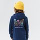 Gyerek pulóver ADIDAS PULÓVER KAPUCNIS HOODIE BOY h22639 szín: sötétkék