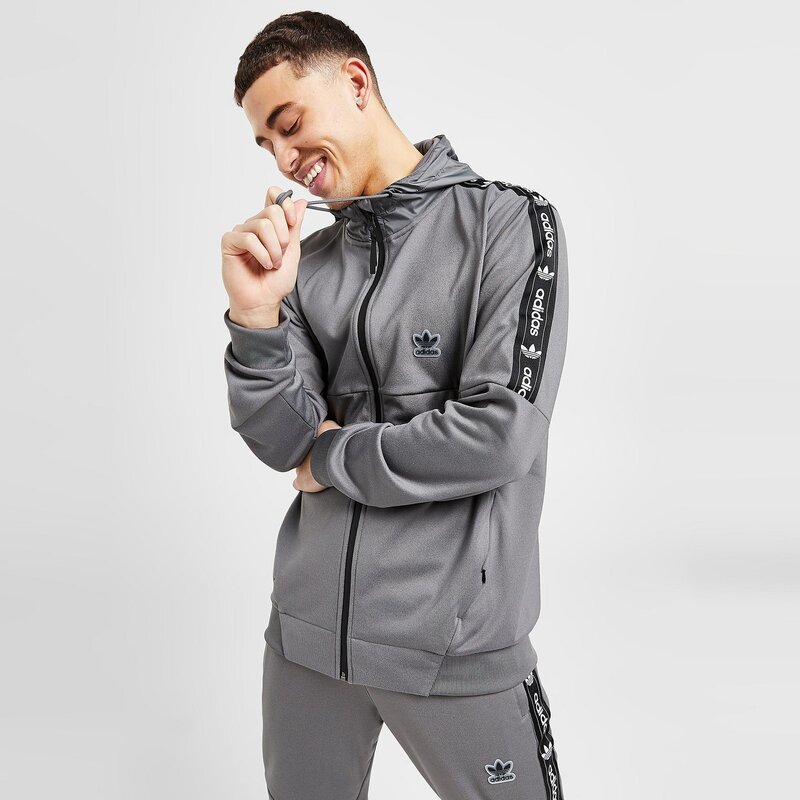 ADIDAS PULÓVER EDGE FZ GREY 4 SWEATSHIRT