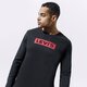 Férfi póló LEVI'S PÓLÓ RELAXED LS GRAPHIC TEE 16139-0042 szín: fekete