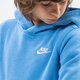 Gyerek pulóver NIKE SPORTSWEAR CLUB PULLOVER HOODIE JUNIOR BOY bv3757-412 szín: kék