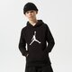 Gyerek pulóver JORDAN PULÓVER KAPUCNIS JDB JUMPMAN LOGO FLEECE PO BOY 956326-023 szín: fekete