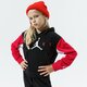 Gyerek pulóver JORDAN PULÓVER KAPUCNIS JUMPMAN BY NIKE HOODIE GIRL 45a761-023 szín: fekete