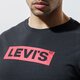 Férfi póló LEVI'S PÓLÓ RELAXED LS GRAPHIC TEE 16139-0042 szín: fekete