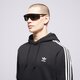 Férfi pulóver ADIDAS PULÓVER KAPUCNIS 3-STRIPES HOODY ia6346 szín: fekete