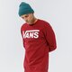 Férfi pulóver VANS PULÓVER VANS CLASSIC CREW II vn0a456azbs1 szín: bordó