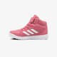 Gyerek téli cipők ADIDAS ALTASPORT MID EL K aq0185 szín: rózsaszín
