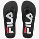 Női papucsok és szandálok FILA TROY SLIPPER WMN 101034925y szín: fekete
