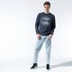 Férfi pulóver VANS PULÓVER OG CHECKER CREW vn0a49tlbhh1 szín: fekete