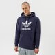Férfi pulóver ADIDAS PULÓVER KAPUCNIS TREFOIL HOODY he9497 szín: sötétkék