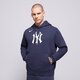 Férfi pulóver NIKE PULÓVER KAPUCNIS MLB LOGO CLUB FLEECE HOOD NEW YORK YAN nkdk-44b-nk-ckx szín: sötétkék