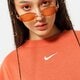 Női pulóver NIKE PULÓVER W NSW ESSNTL CLCTN FLC OS CRW dj7665-827 szín: narancssárga