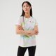 Női póló CHAMPION PÓLÓ CREWNECK PÓLÓ 113939wl002 szín: multicolor