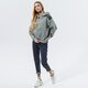 Női pulóver NIKE PULÓVER KAPUCNIS W NSW PO HOODIE FLC UU dd3605-320 szín: szürke