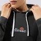 Női pulóver ELLESSE PULÓVER KAPUCNIS TRIPHALAMELEGÍTŐS BLK sgk13152011 szín: fekete