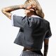 Női póló ADIDAS PÓLÓ SS CROPPED TEE BLK dx1143 szín: fekete