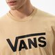 Férfi póló VANS PÓLÓ VANS CLASSIC vn000gggy971 szín: bézs