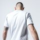Férfi póló VANS PÓLÓ MN LEFT CHEST LOGO TEE ASH HEATHER/HELIOTROPE vn0a3czeyky1 szín: szürke