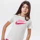 Gyerek póló NIKE PÓLÓ SPORTSWEAR GIRL ar5088-113 szín: fehér